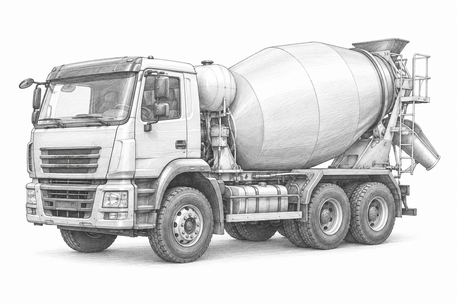 Автобетоновозы — основной вид