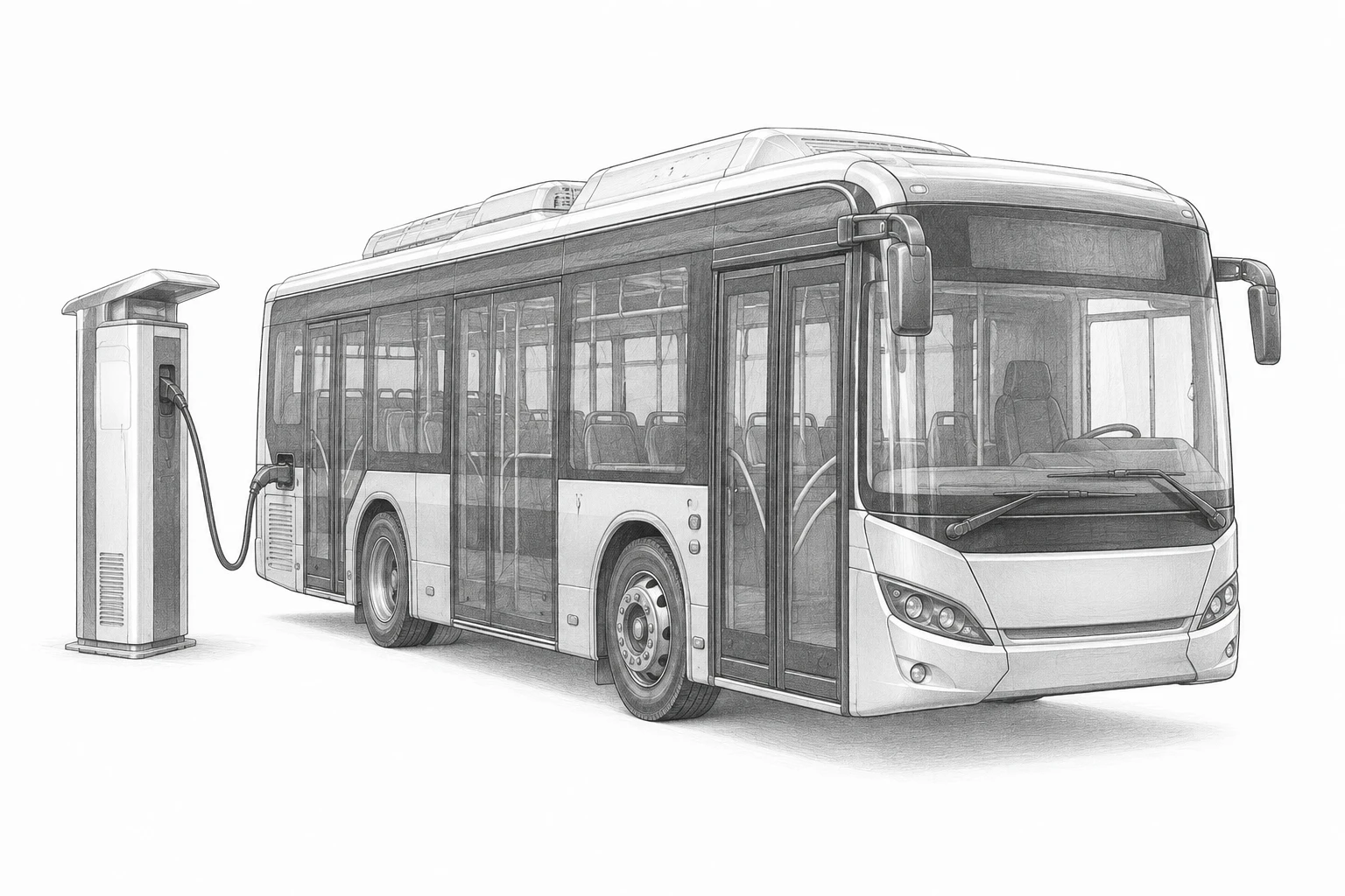 Автобусы, имеющие технически допустимую максимальную массу более 5 т, приводимые в движение исключительно электрическим двигателем и заряжаемые с помощью внешнего источника электроэнергии (электробусы) — основной вид