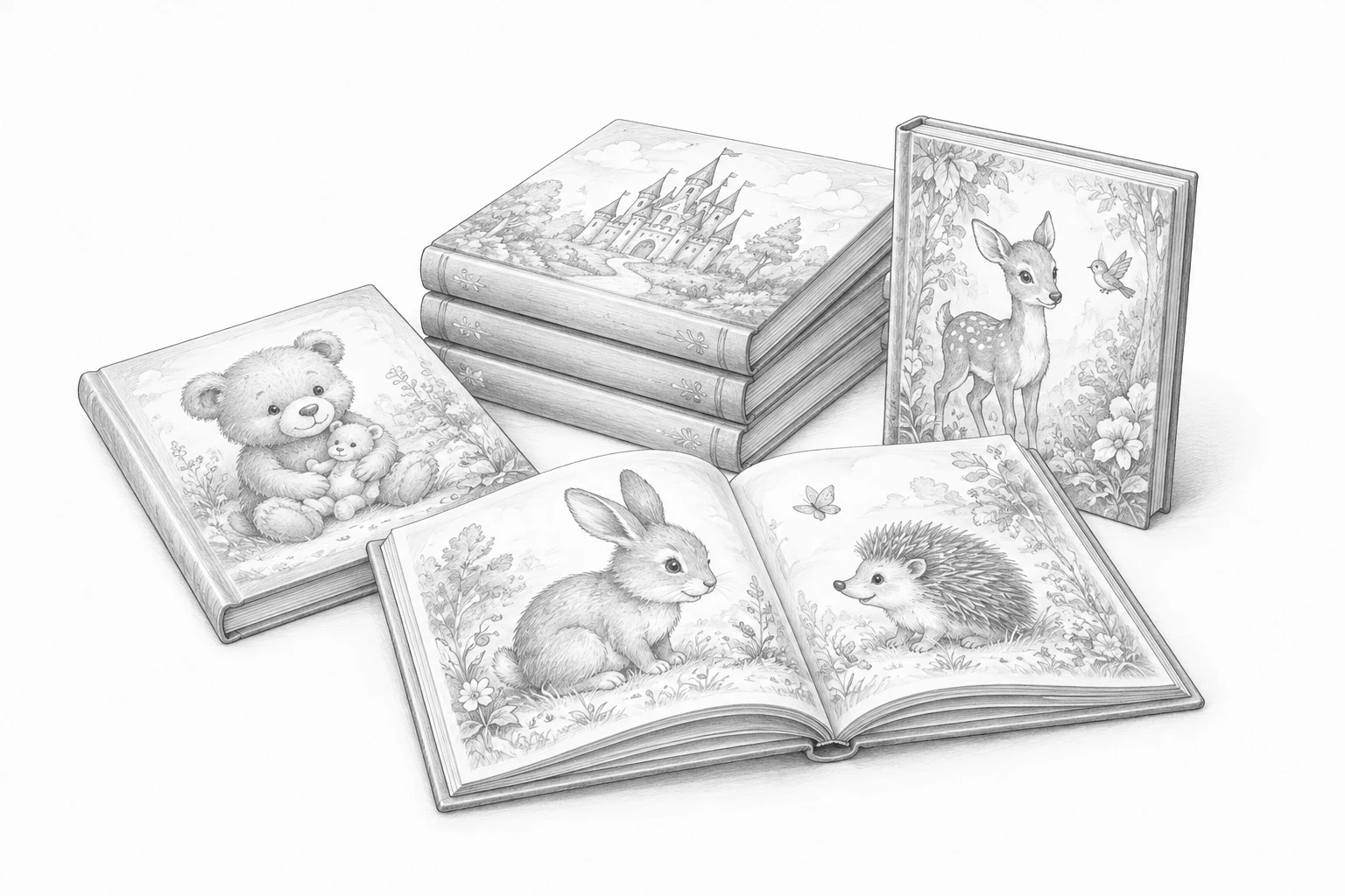 Книги печатные для детей — основной вид