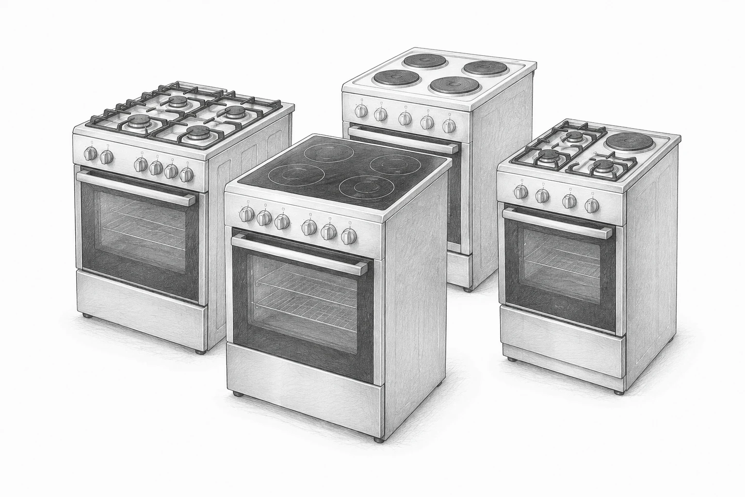 Плиты кухонные — основной вид