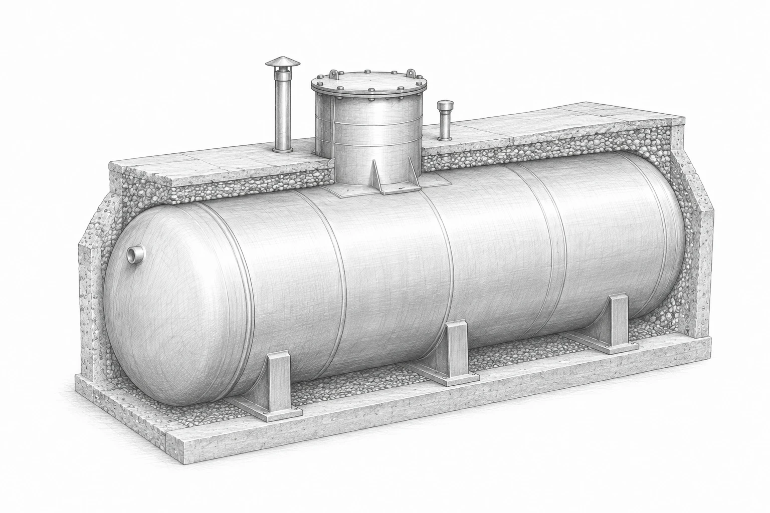 Резервуары и газгольдеры, возводимые комбинированным способом — основной вид