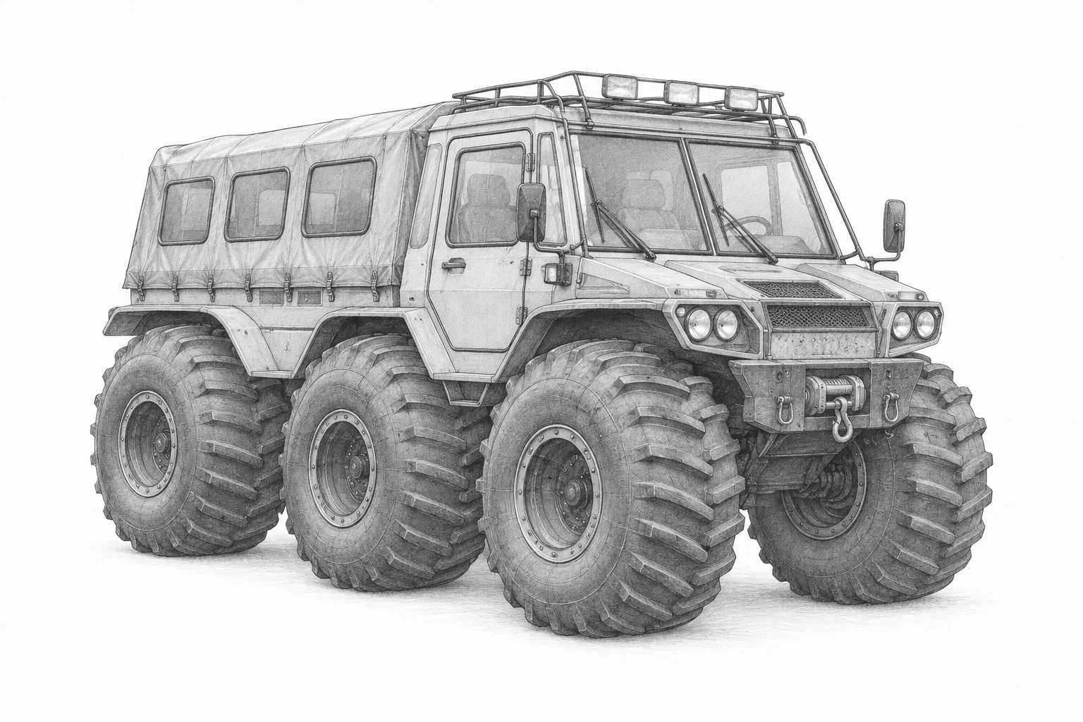 Снегоболотоходы — основной вид